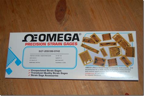 omega strain gauges